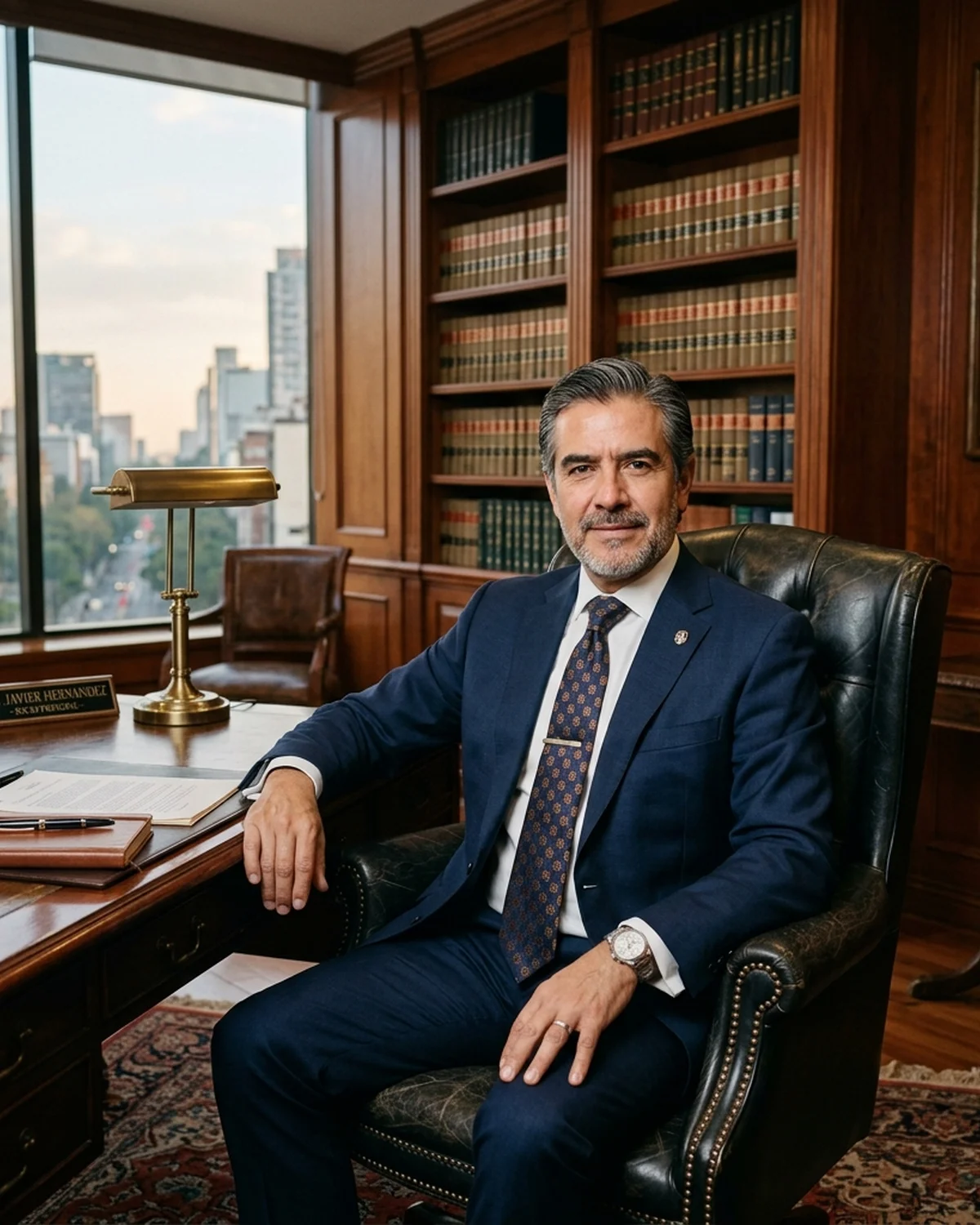Abogado y socio fundador en su despacho premium
