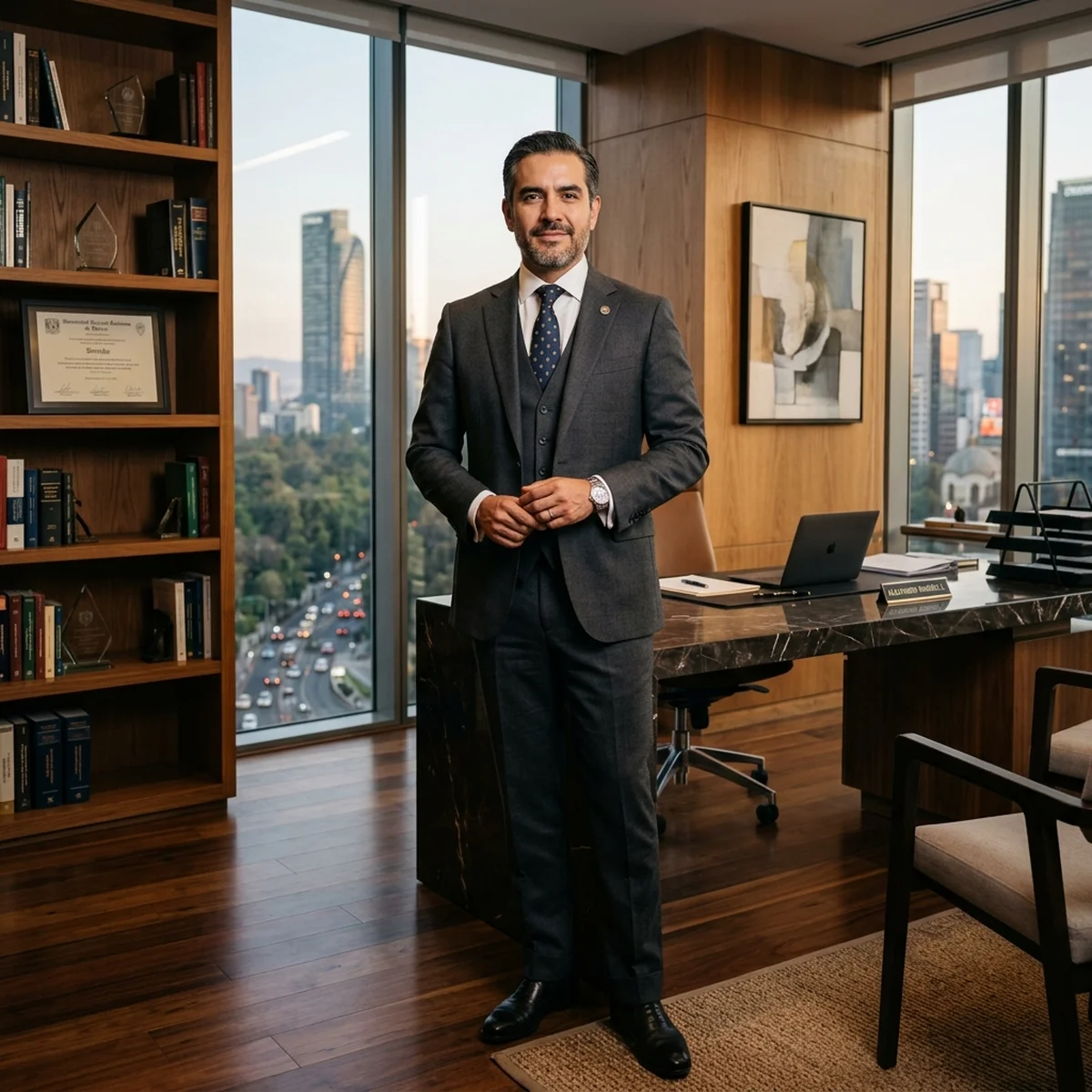 Despacho de abogados y socios de la firma de leyes