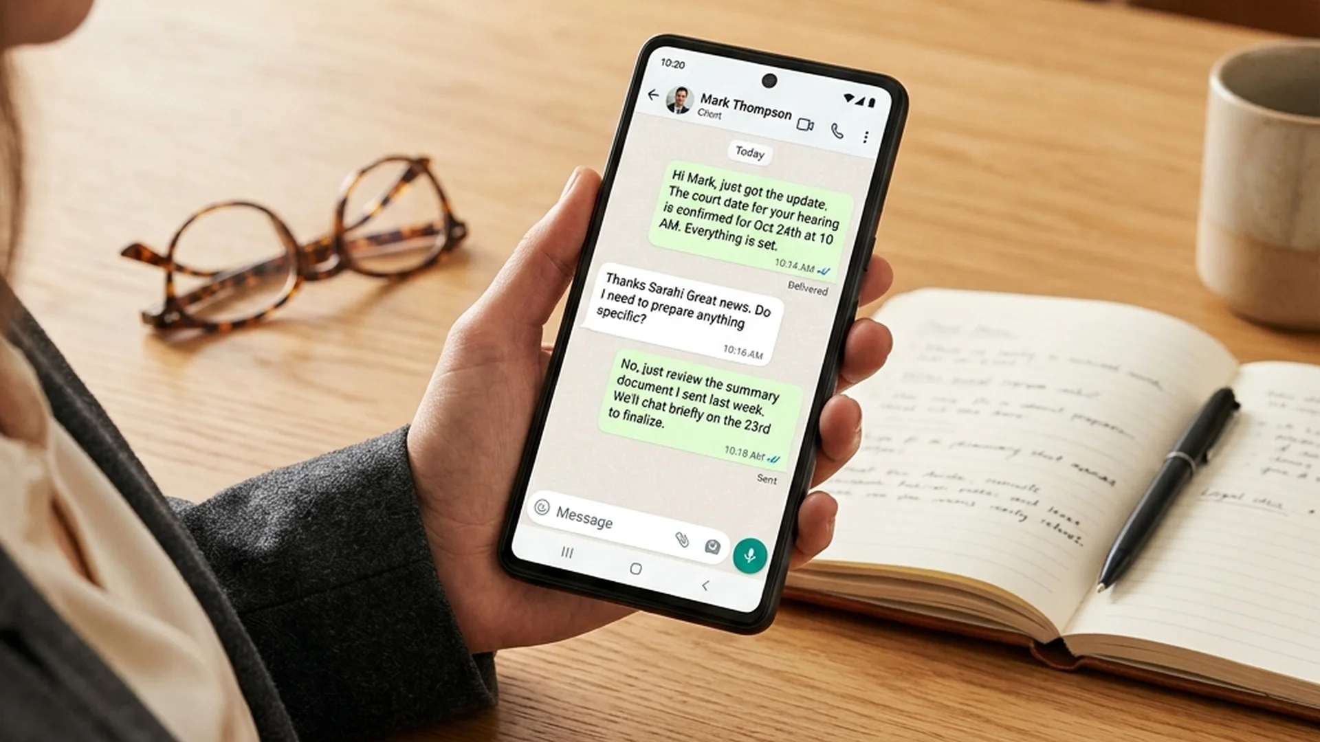 WhatsApp Business y CRM de seguimiento para abogados