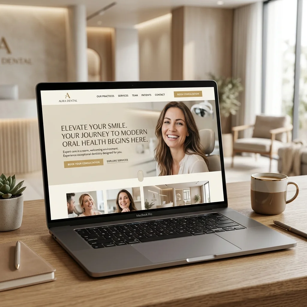 Diseño web premium para clínicas dentales