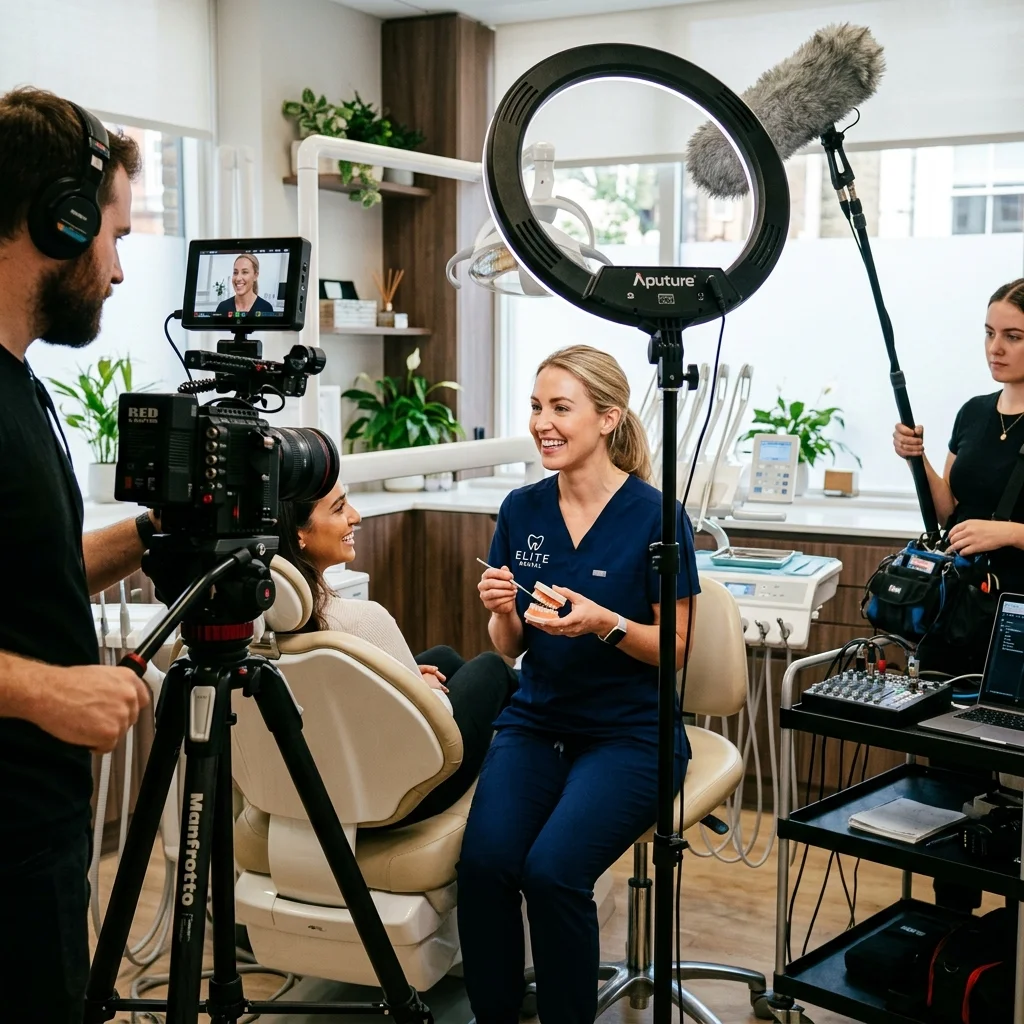 Producción de contenidos y video marketing para odontología