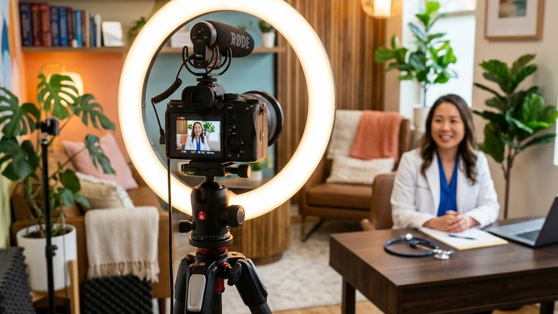 Producción de reels y video marketing para médicos